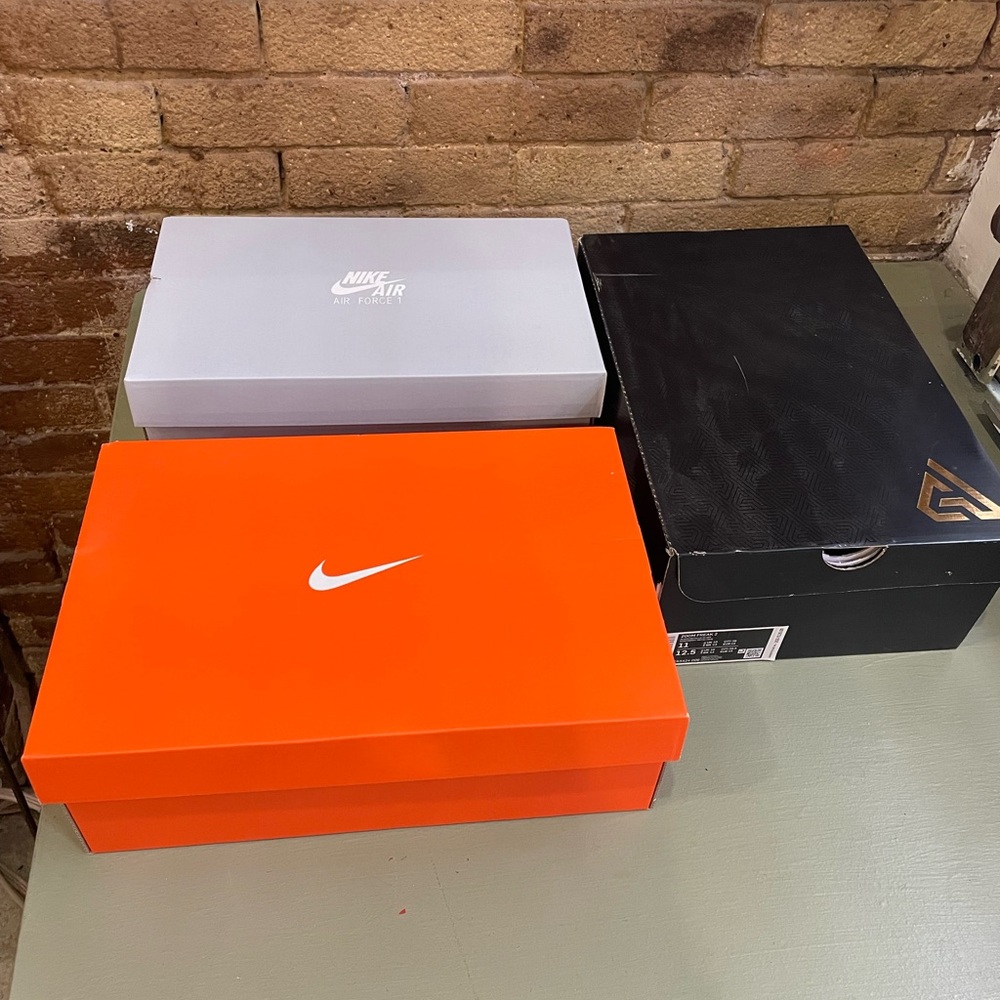 3 Nike Shoe Boxes